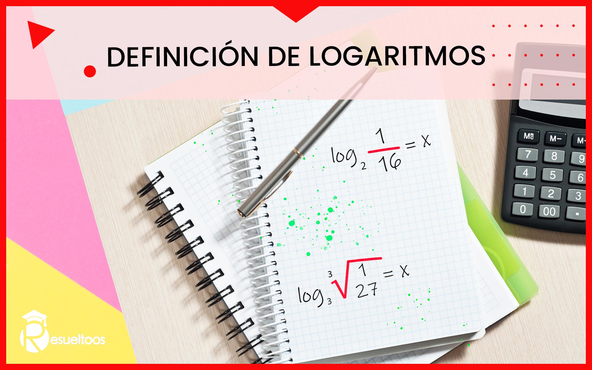 Portada del curso Definición de logaritmos