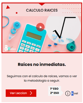 Solución en video de una duda agendada por curso o nivel y lista para ser seleccionada en plataforma educativa de clases particulares interactivas Resueltoos