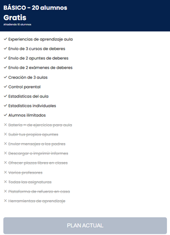 Paquete básico de profesor en Resueltoos, totalmente gratis