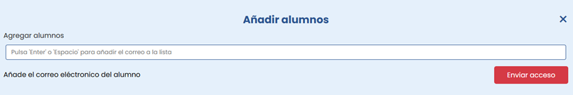 modal de alumnos invitados a resueltoos