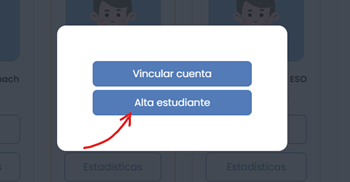 Alta de estudiante en plataforma educativa Resueltoos
